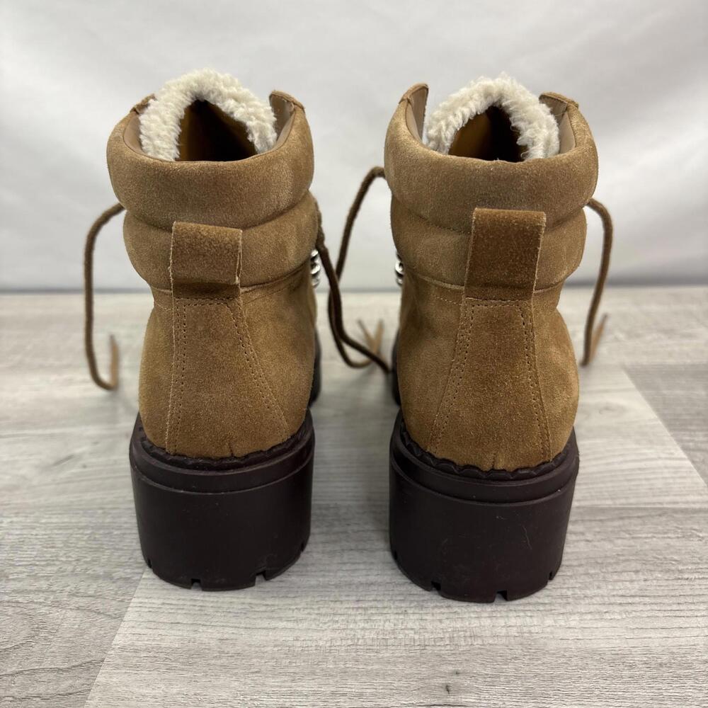 Marc Fisher LTD Nairy Hiking Ankle Boots Booties Lug Sole sz 6M - Picture 8 of 16